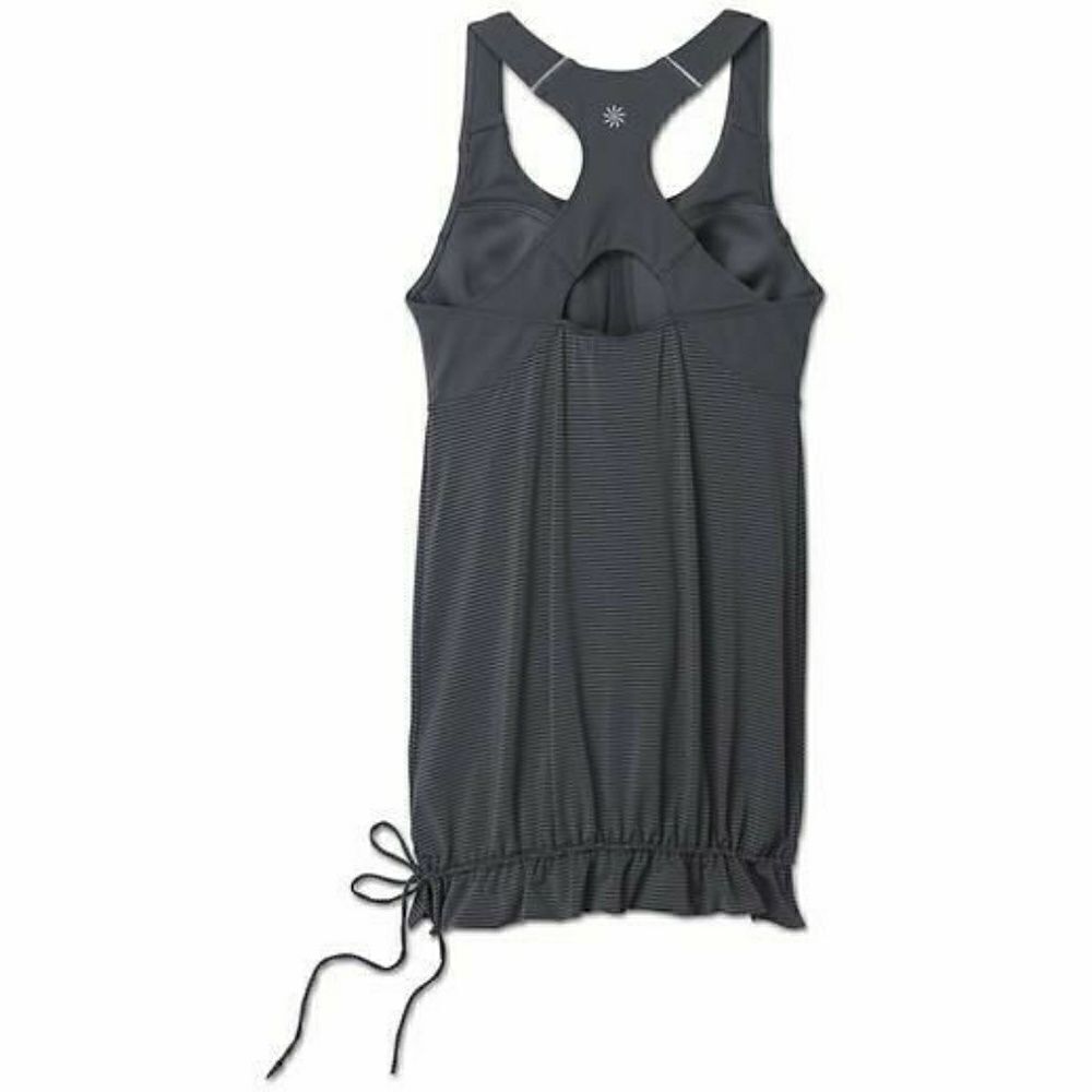 Athleta Skills & Drills Tank Top Gray Small Fit